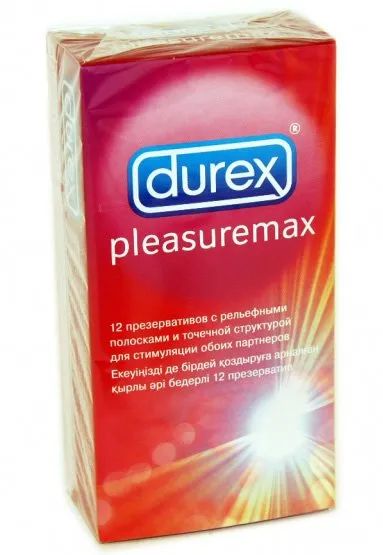 Лот: 22071155. Фото: 1. Презервативы Durex Pleasuremax... Презервативы