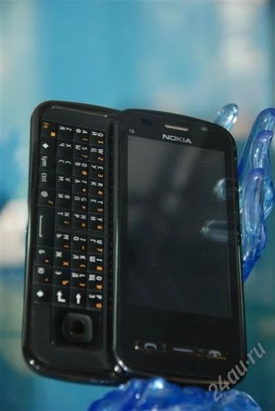 Лот: 977626. Фото: 1. Nokia C6 черный. Смартфоны