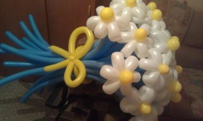 Лот: 2585247. Фото: 1. Букет цветов из воздушных шаров. Воздушные шары