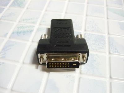 Лот: 6884518. Фото: 1. Переходник видеокарты HDMI-DVI. Шлейфы, кабели, переходники