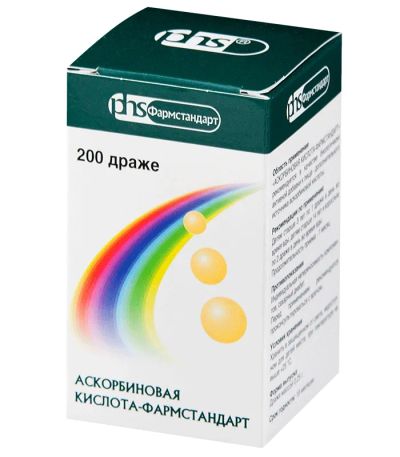 Лот: 25637590. Фото: 1. Аскорбиновая кислота-Фармстандарт... Спортивное питание, витамины