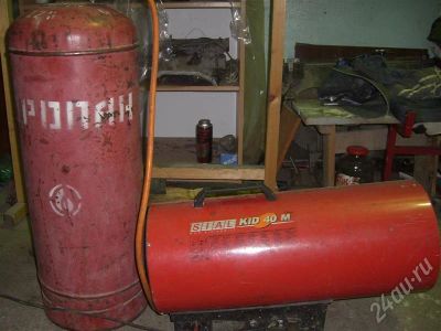 Лот: 253942. Фото: 1. Продам тепловую газовую пушку... Бензо-, мотоинструмент