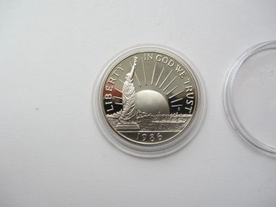 Лот: 7041119. Фото: 1. США , 50 центов 1986 г (Half dollar... Америка