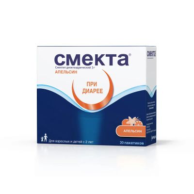 Лот: 23984974. Фото: 1. Смекта пор. для приг. сусп. для... Лекарства