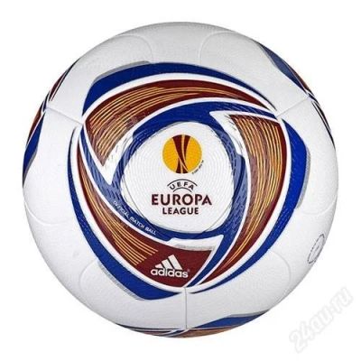 Лот: 1754134. Фото: 1. Мяч футбол ADIDAS UEL OMB Лиги... Мячи, ракетки, шайбы, клюшки