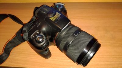 Лот: 15274291. Фото: 1. Sony Alpha SLT-A57 Kit 18-135... Цифровые зеркальные