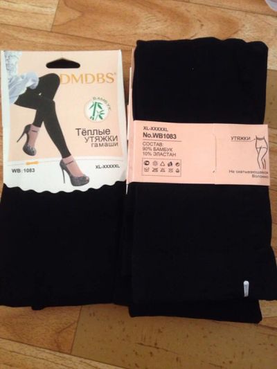 Лот: 4716442. Фото: 1. леггинсы Цвет черный, размер 50-56. Колготки, чулки