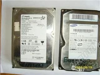 Лот: 58384. Фото: 1. Два неисправных винта. Жёсткие диски (HDD)