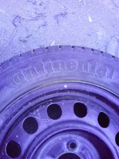 Лот: 4649657. Фото: 1. Шины на штампах Continental R14... Шины на дисках