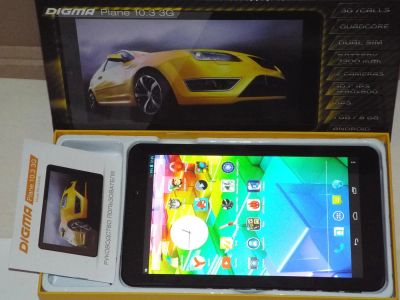 Лот: 4879899. Фото: 1. Digma Plane 10.3 8Gb 3G 1280x800... Планшеты