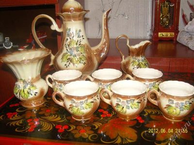 Лот: 2225264. Фото: 1. Кофейный сервиз. Сервизы, наборы посуды