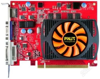 Лот: 868995. Фото: 1. Palit GeForce GT 240 Green 1024MB... Видеокарты