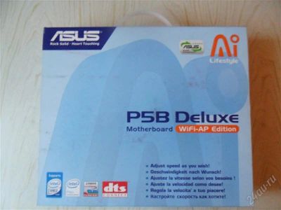 Лот: 2753058. Фото: 1. ASUS P5B Deluxe WiFi-AP (RTL). Материнские платы