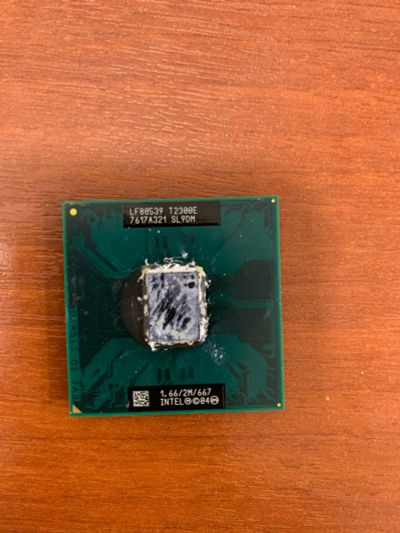 Лот: 25122996. Фото: 1. Процессор Intel Core Duo T2300E. Процессоры