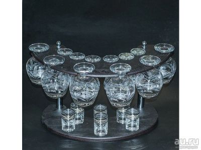 Лот: 13145821. Фото: 1. Набор 19 предметов Русский узор... Другое (посуда, кухонная утварь)