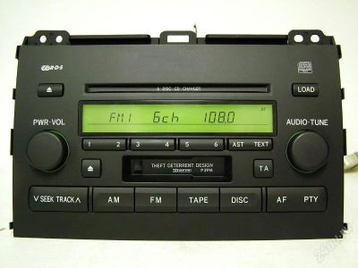 Лот: 1638169. Фото: 1. Штатная магнитола Prado 120. Автомагнитолы