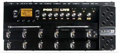 Лот: 6818587. Фото: 1. Line 6 PoD X3 Live. Гитарные эффекты и комбоусилители
