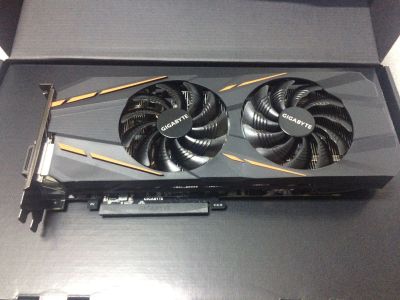 Лот: 13881567. Фото: 1. Gigabyte GTX 1060 3Gb G1 Gaming. Видеокарты