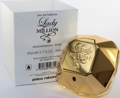 Лот: 7269460. Фото: 1. Lady Million Paco Rabanne Tester... Женская парфюмерия