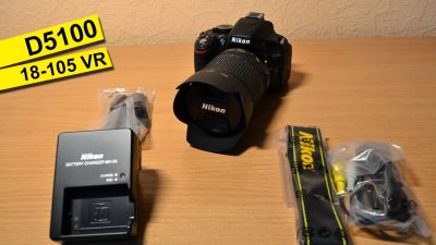 Лот: 8471402. Фото: 1. Nikon D5100 18-105 +бонусы - маленький... Цифровые зеркальные