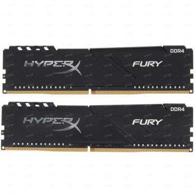 Лот: 19260662. Фото: 1. Kingston HyperX FURY Black DDR4... Оперативная память