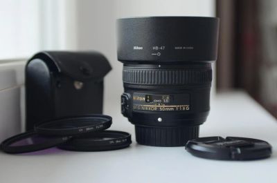 Лот: 4247540. Фото: 1. Nikon 50mm f/1.8G AF-S Nikkor. Объективы