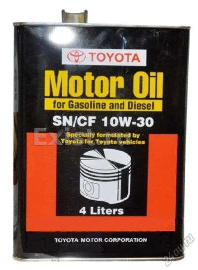 Лот: 6239471. Фото: 1. Масло моторное Toyota motor oil... Масла, жидкости