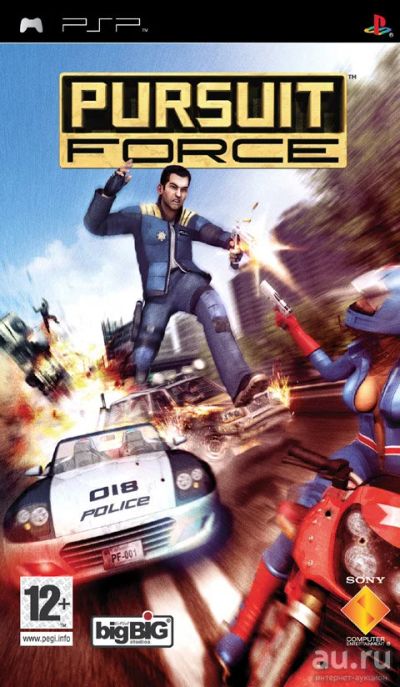 Лот: 11728401. Фото: 1. PSP - Pursuit foce игра для Playstation... Игры для консолей