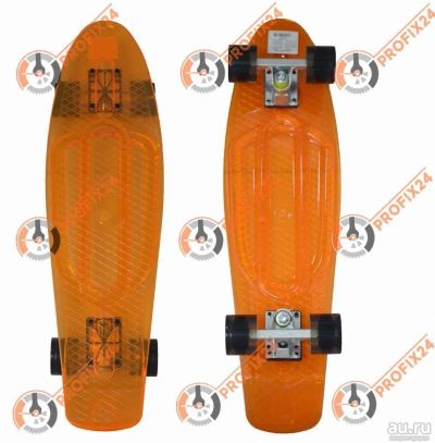 Лот: 13591002. Фото: 1. Скейт BLACK AQUA SK 2708PC Оранжевый... Красноярск