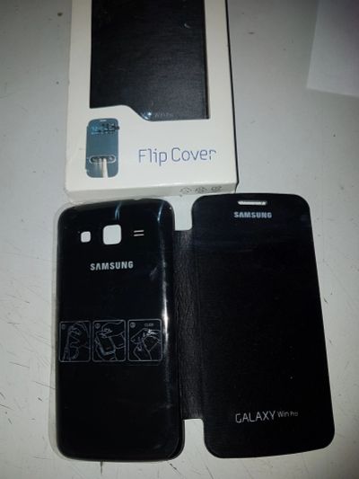 Лот: 11825606. Фото: 1. samsung galaxy win pro чехол книжка... Чехлы, бамперы