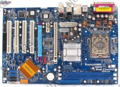 Лот: 1844668. Фото: 1. Материнская плата Asrock 775I915PL-SATA2... Материнские платы