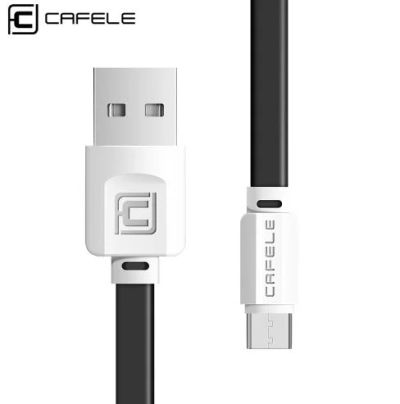 Лот: 11292199. Фото: 1. Кабель micro USB 50 см. Cafele. Дата-кабели, переходники