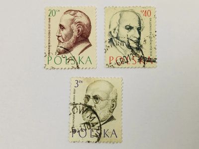 Лот: 23964311. Фото: 1. Врачи. Войцех Очко. Анджей Снядецкий... Марки
