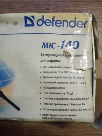 Лот: 21252059. Фото: 1. Микрофон mic-140. Студийные микрофоны, радиомикрофоны и радиосистемы