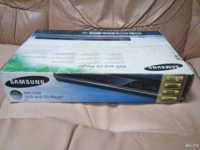 Лот: 9714140. Фото: 1. Samsung DVD-C350. Комплект в коробке... DVD, Blu-Ray плееры