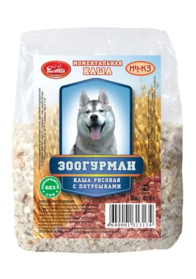 Лот: 5317215. Фото: 1. Каша Зоогурман для собак, рисовая... Корма