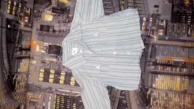 Лот: 5728552. Фото: 1. Рубашка 3 мес. 6 мес. 68 - 74. Рубашки, блузки, водолазки
