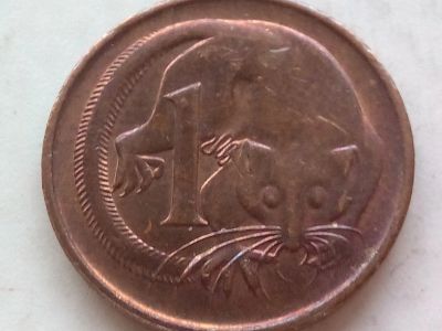 Лот: 21128753. Фото: 1. Монета Австралии 1 цент, 1985. Австралия и Океания