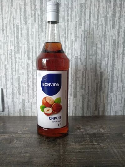 Лот: 19606159. Фото: 1. Сироп Bonvida Лесной орех, стекло... Другое (продукты)