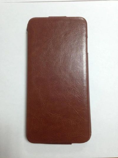 Лот: 4888615. Фото: 1. Чехол-флип из кожзама на iPhone... Чехлы, бамперы