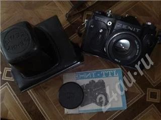 Лот: 198400. Фото: 1. Зенит TTL работает, (зеркальный... Плёночные компактные