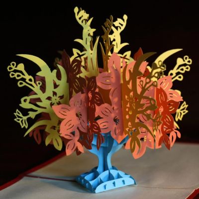 Лот: 4465491. Фото: 1. Оригинальный подарок 3d открытка... Открытки, конверты