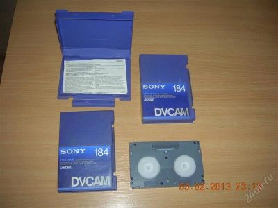 Лот: 1269721. Фото: 1. Мини видеокассета Sony DVCAM PDV-184N. Фотобумага, плёнка