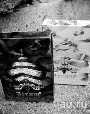 Лот: 12968180. Фото: 1. Карты Arcane Black от Ellusionist... Настольные игры, карты