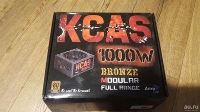 Лот: 13853535. Фото: 1. Блок питания Aerocool 1000w bronze... Корпуса, блоки питания