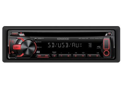 Лот: 8172707. Фото: 1. Kenwood KDC-3657SD CD/USB/SD ресивер... Автомагнитолы