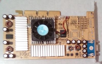 Лот: 9031381. Фото: 1. Видеокарта GeForce3 Ti200 64Mb. Видеокарты