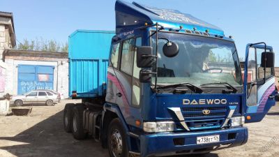 Лот: 5562298. Фото: 1. Daewoo Ultra, 2002 год + Бортовой... Грузовики, автобусы, спецтехника