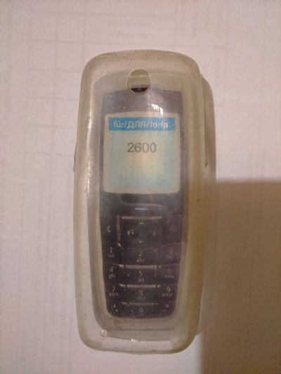 Лот: 12542966. Фото: 1. Силиконовый чехол для Nokia 2600. Чехлы, бамперы