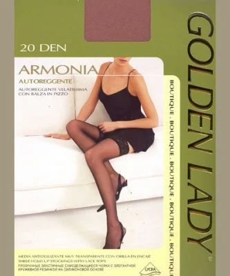Лот: 4556442. Фото: 1. Чулки GoldenLady 20 den, цвет... Колготки, чулки